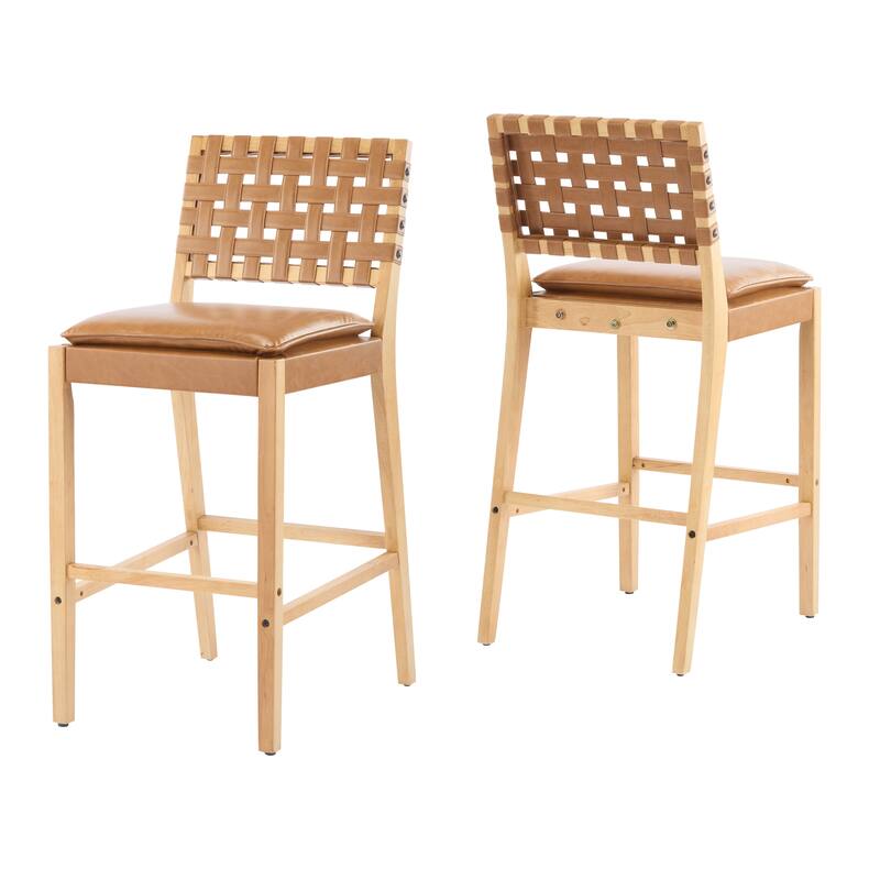 Rieti Lndoor Wooden Barstool
