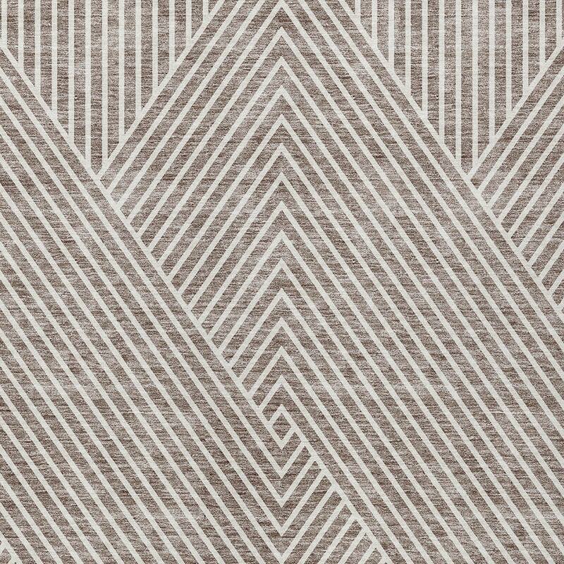 HomeRoots Geometric Transitional Rectangle Outdoor Rug