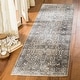 preview thumbnail 3 of 11, SAFAVIEH Vintage Persian Damla Oriental Distressed Rug 2'2" x 12' Runner - Grey/Charcoal - Runner