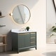 preview thumbnail 137 of 177, Vanity Art Bathroom Vanity with Ceramic Sink and Engineered Marble Top
