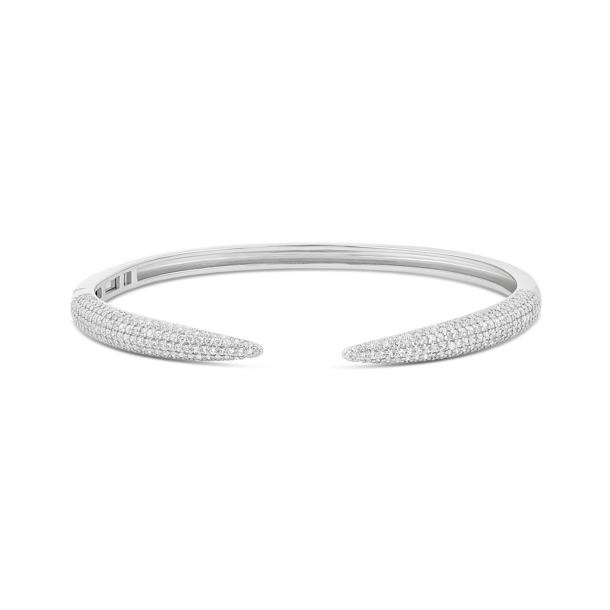SHYMI Pave Claw Cuff