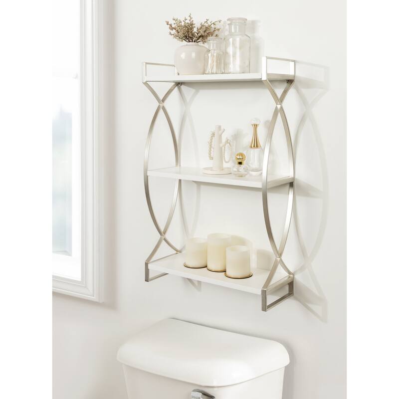 Kate and Laurel Arietta Tiered Shelf