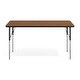 preview thumbnail 34 of 58, Commercial Adjustable Height Rectangular Activity Table-Standard Legs