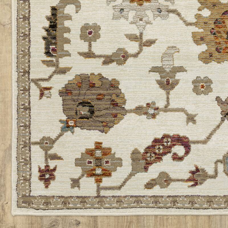 Style Haven Adalynn Persian Inspired Ivory/ Multi Area Rug
