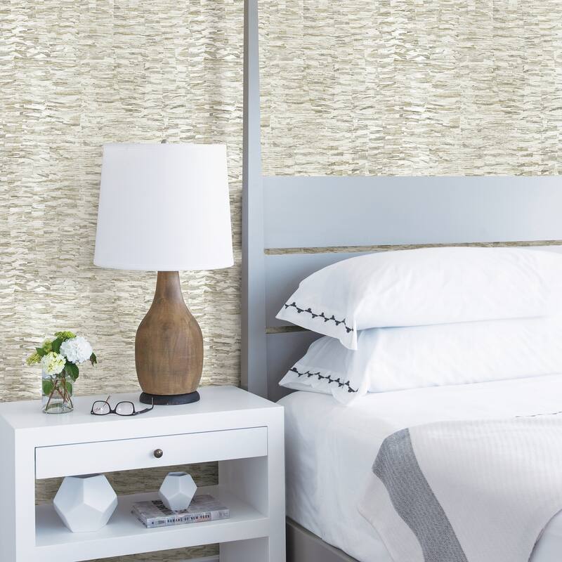 A-Street Prints Nuance Taupe Abstract Texture Wallpaper