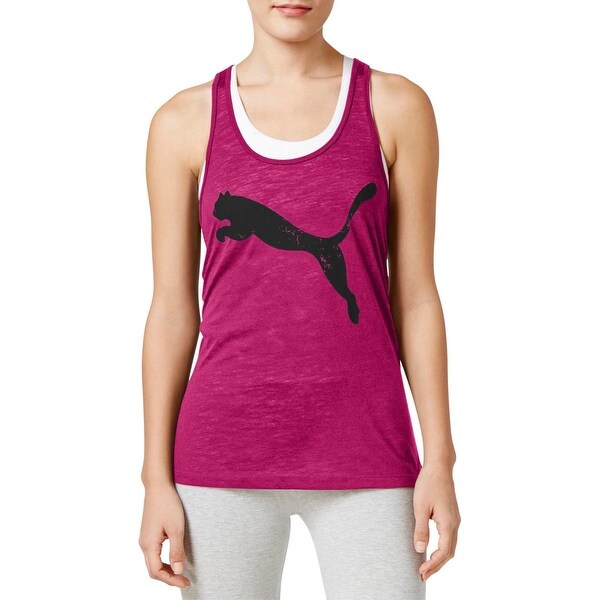 Aeropostale Womens Burnout Active Tank Top