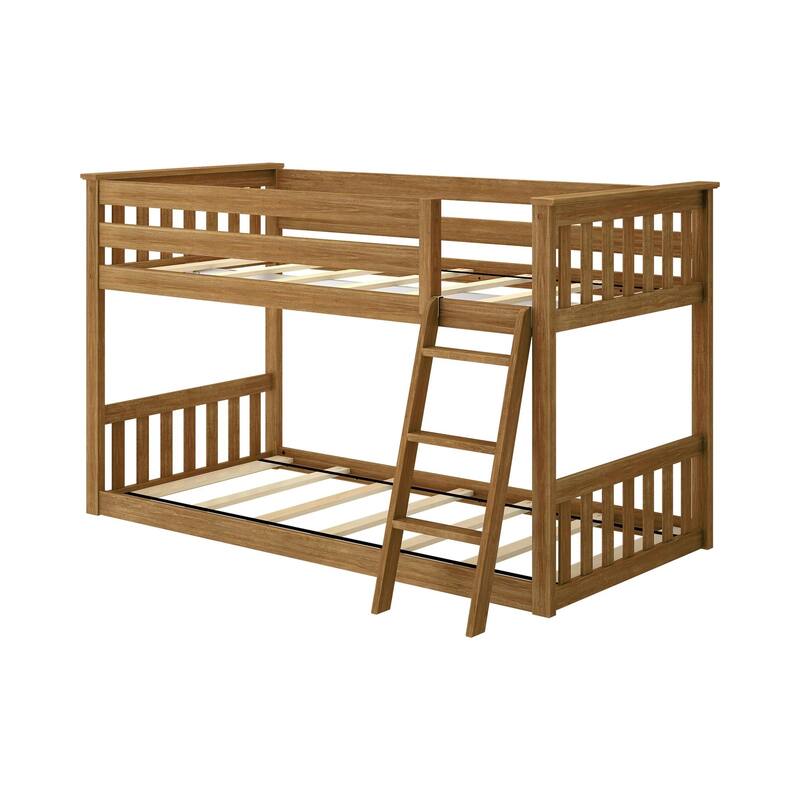 Max and Lily Twin over Twin Low Bunk Bed