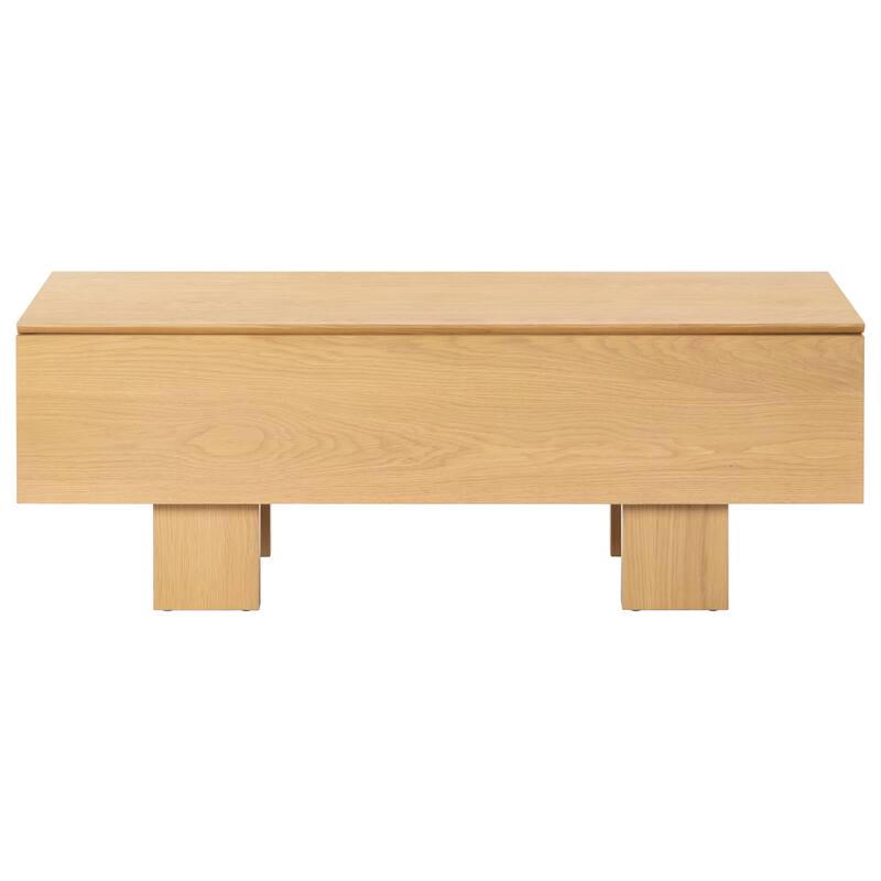 SAFAVIEH Couture Sherianya Wood Storage Bench - 50"W x 18"D x 18"H