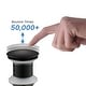 preview thumbnail 44 of 53, Bathroom Sink Pop Up Drain Stopper Full Cover without Overflow