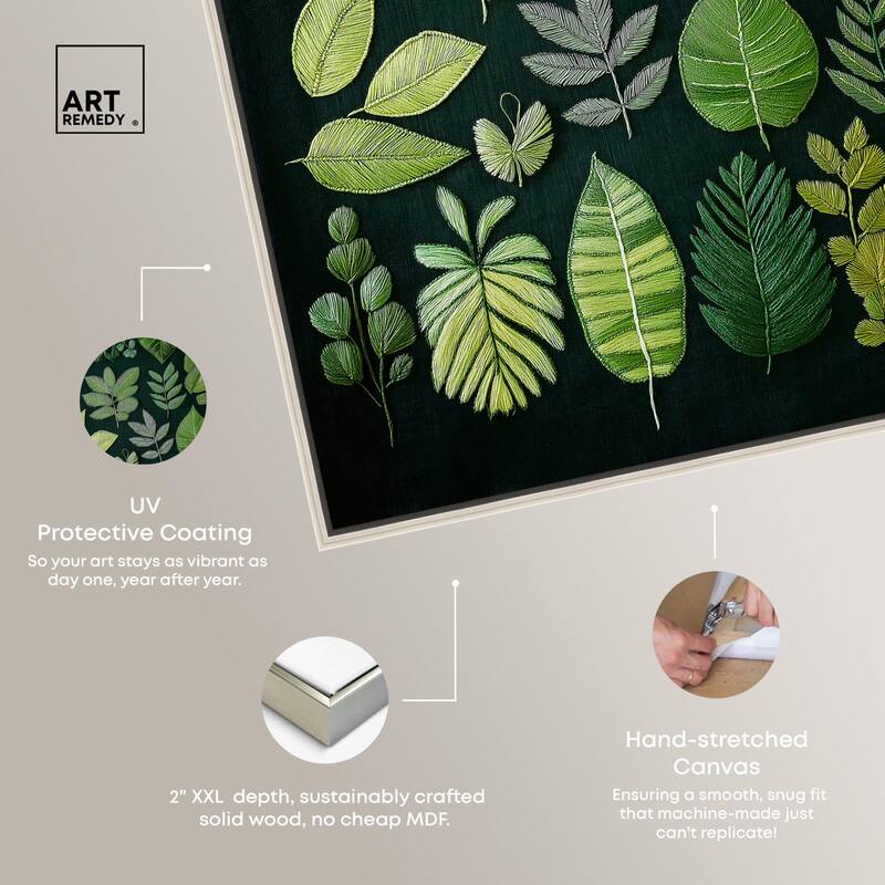 Leaf Library II Canvas by Art Remedy
