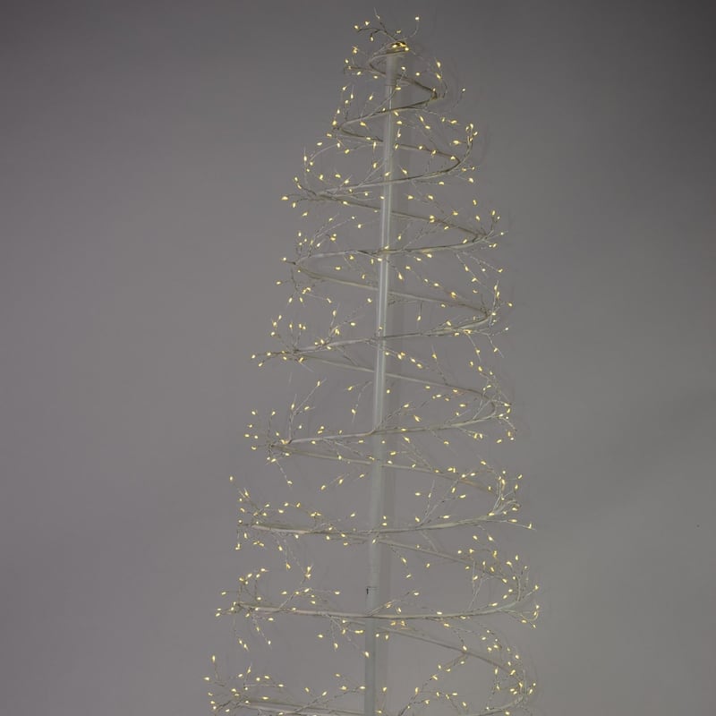 6.5 FT Revolve LED Tree White Indoor/Outdoor Use