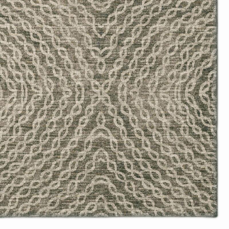 Indoor/ Outdoor Addison Bravado Link Washable Area Rug