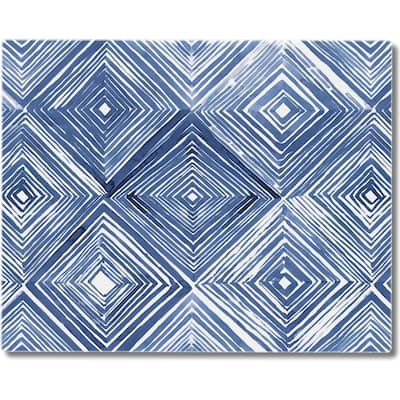 Indigo Diamond 3mm Heat Tolerant Tempered Glass Cutting Board 10” x 8” Manufactured in the USA Dishwasher Safe
