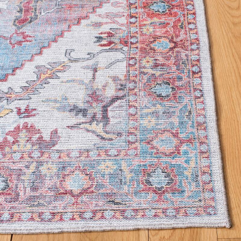 SAFAVIEH Serapi Machine Washable Nonie Boho Medallion Rug