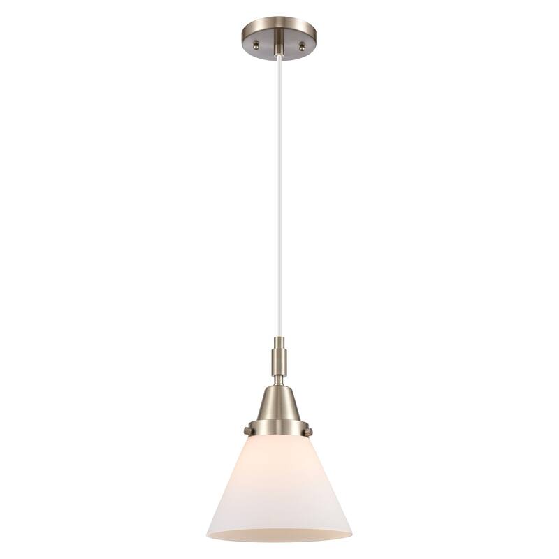 Innovations Lighting 447-1P-G41 Cone 8" Wide Mini Pendant with Matte