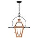 preview thumbnail 4 of 2, Rue De Royal 2-Light Outdoor Hanging Lantern in Aged Copper