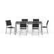 preview thumbnail 2 of 9, Shore 7 Piece Outdoor Patio Aluminum Dining Set
