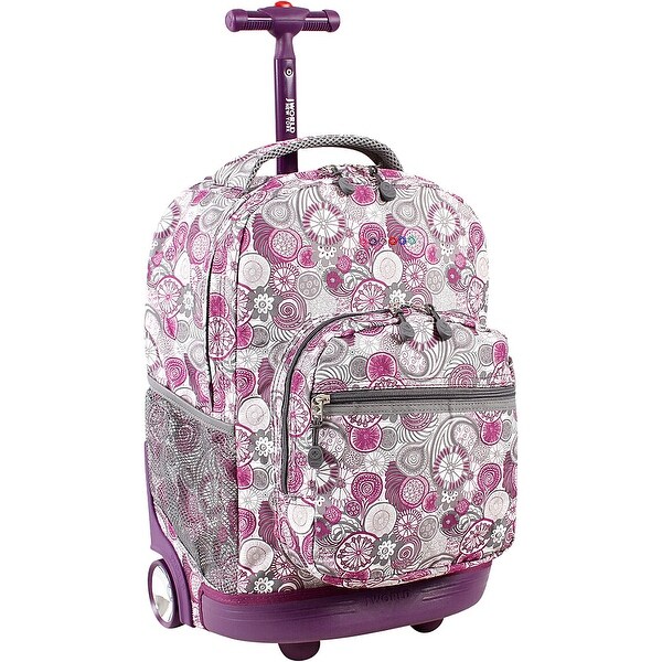 Shop J World New York Sunrise 18 Inch Rolling Backpack ...