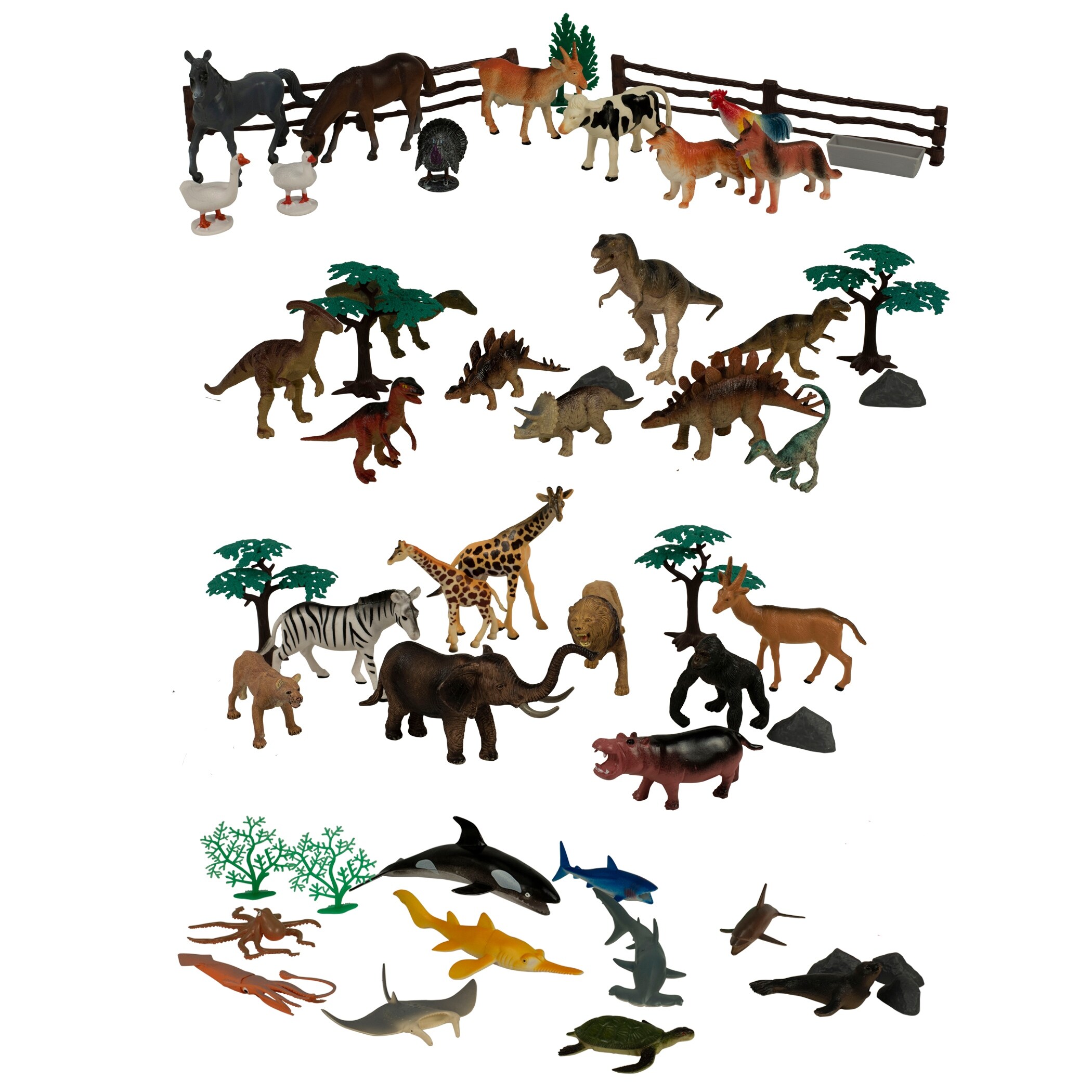 dinosaur figure set