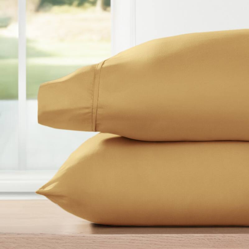 Home Collection Ultra Soft 2-piece Microfiber Pillowcase Set