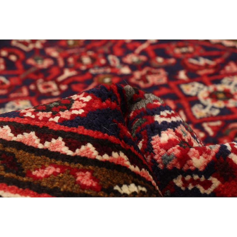 ECARPETGALLERY Hand-knotted Andelz Navy Wool Rug - 3'5 x 10'2