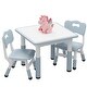 preview thumbnail 5 of 8, Height Adjustable Kids Table and 2 Chairs for Reading