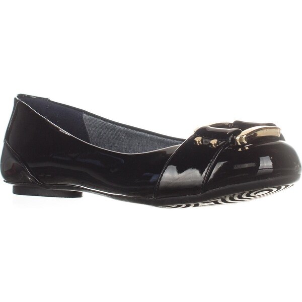 dr scholls flats black