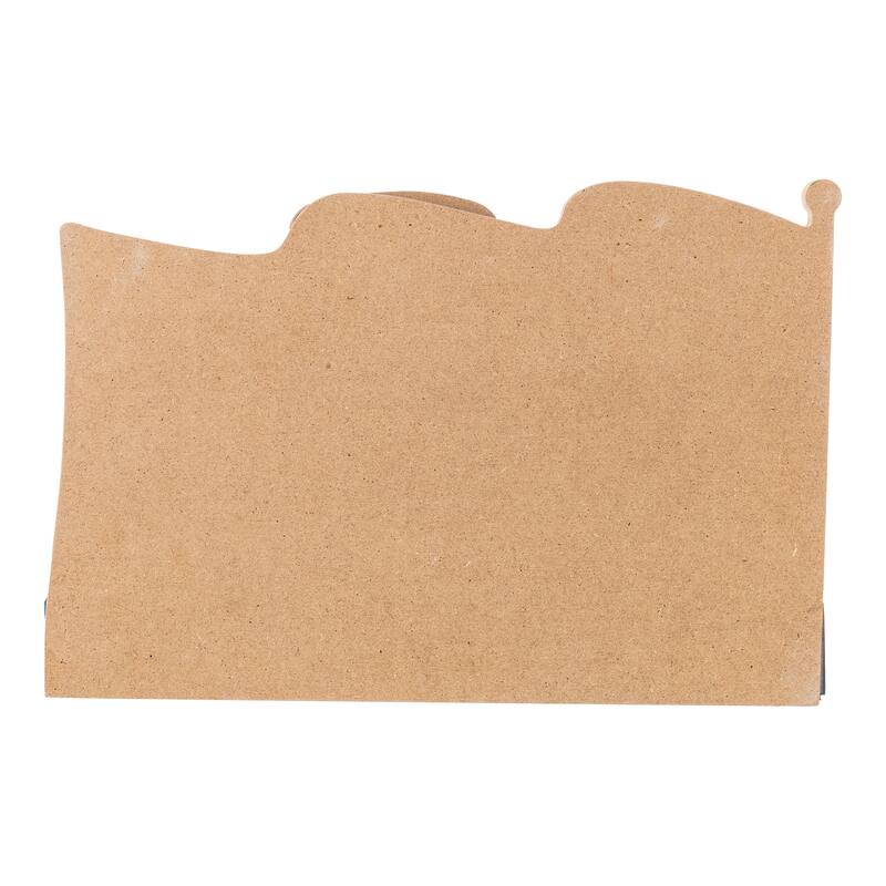 Glitzhome 11.75"L Patriotic/ Americana Wooden Block Table Decor