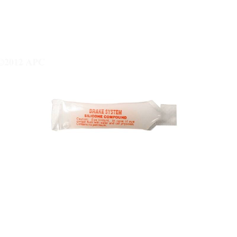 6 Gram White Silicone Packet