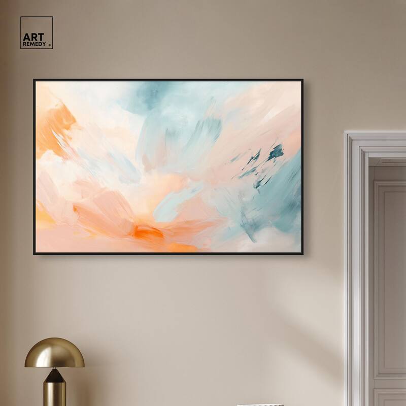 Sunrise Palette I Canvas by Art Remedy