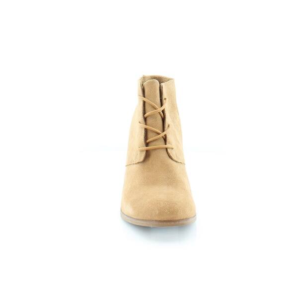 Shop Toms Lunata Lace Up Women S Boots Wheat Free Shipping Today