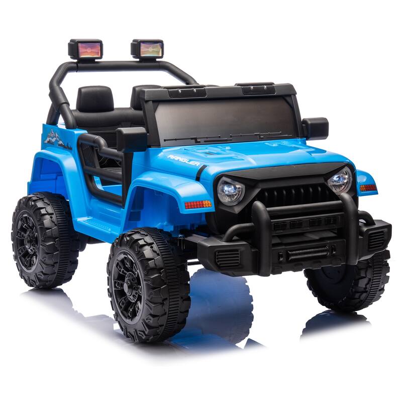 Kids Electric Ride-On Car with Remote, 12V, Bluetooth, Four-Wheel Suspension, Ages 3+