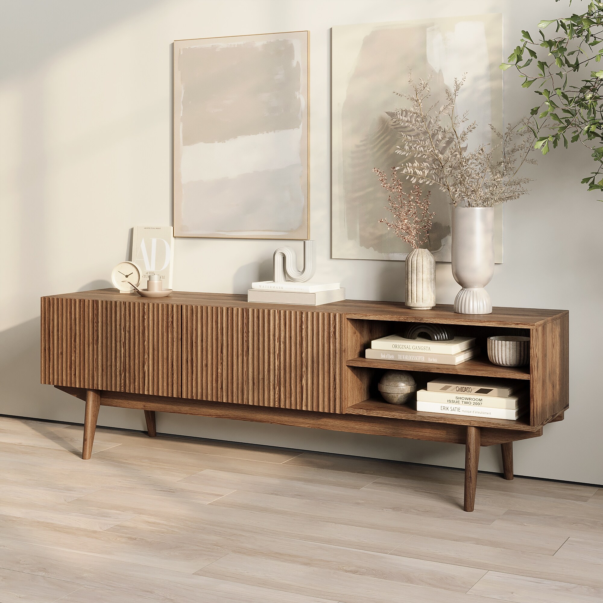 Scandi tv store table