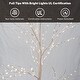 preview thumbnail 8 of 17, 4FT & 5FT & 6FT Birch Christmas Tree Set, LED Lighted, Pack of 3
