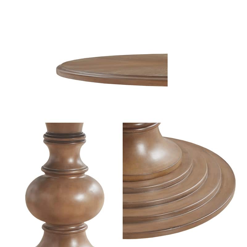 Madison Park Lexi 46" Round Pedestal Dining Table Dining Table
