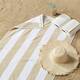 Luxurious Cotton Cabana Stripe Beach Towel