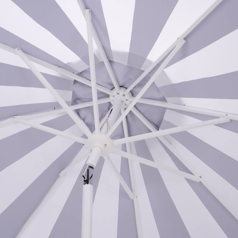 SAFAVIEH Outdoor Living Meze 9ft Crank Umbrella