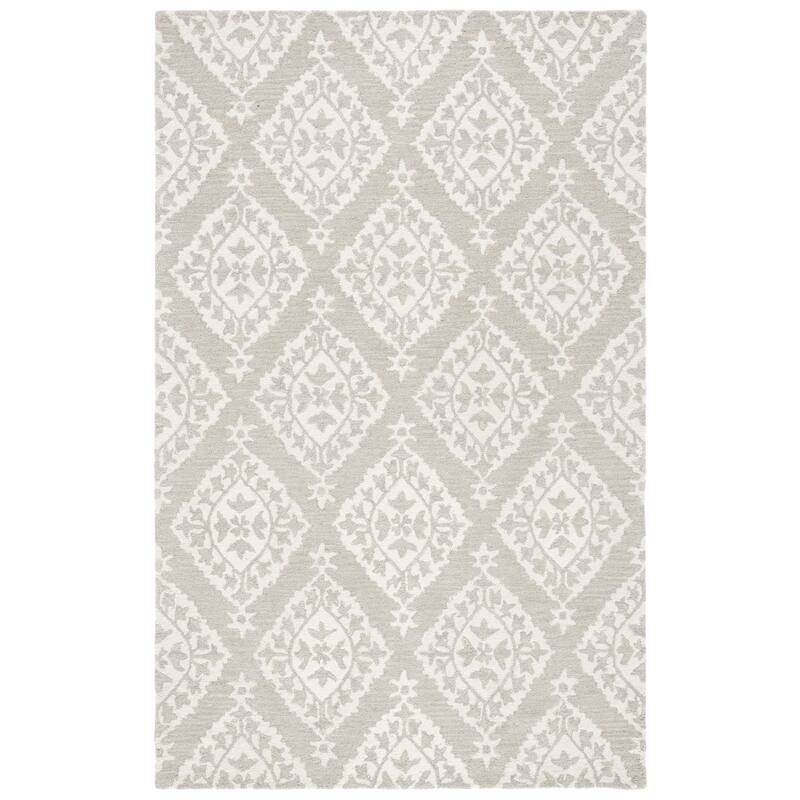 SAFAVIEH Handmade Micro-Loop Hyeong Wool Rug