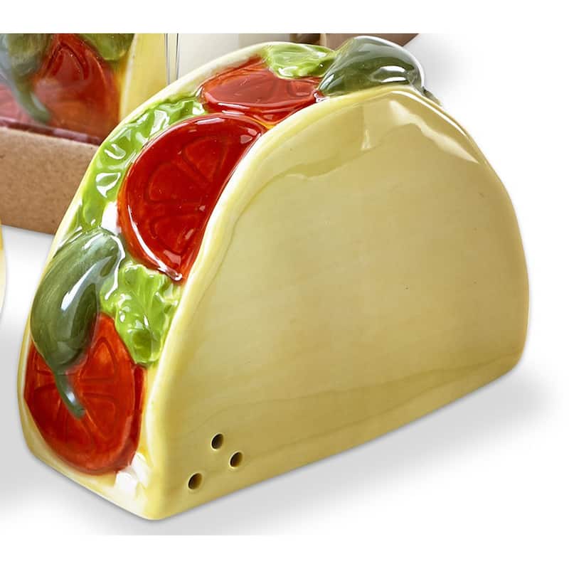 Taco Ceramic Decorative Salt and Pepper Shaker Sets