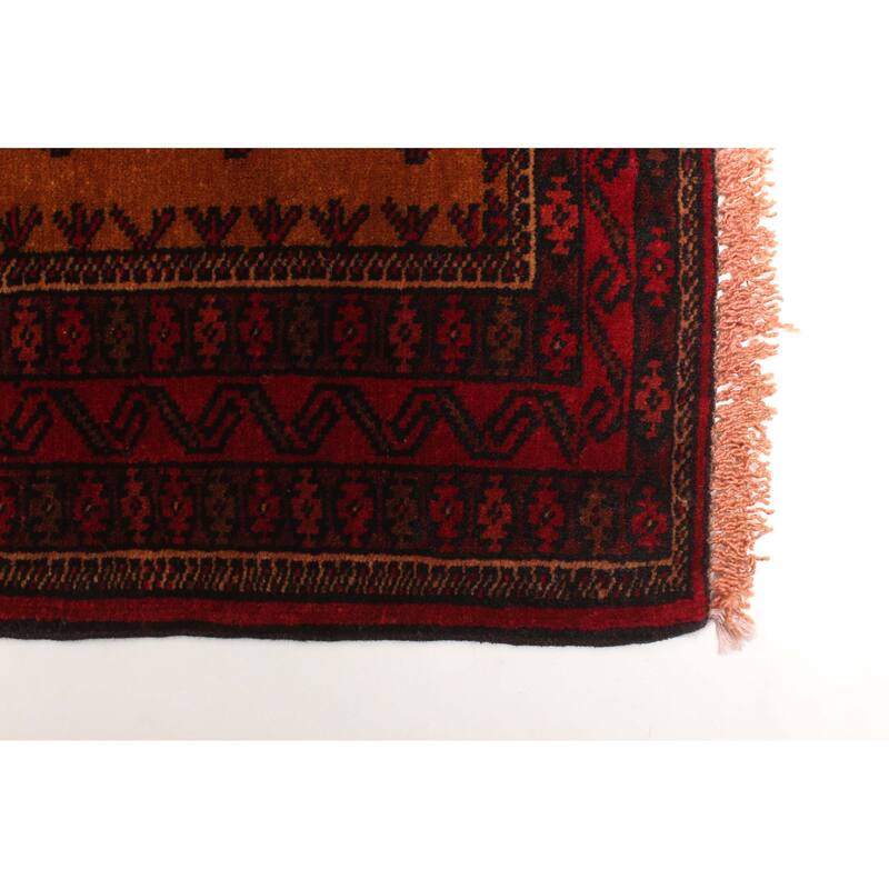 ECARPETGALLERY Hand-knotted Teimani Brown Wool Rug - 2'9 x 3'10