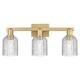 Option Brushed Brass, Clear