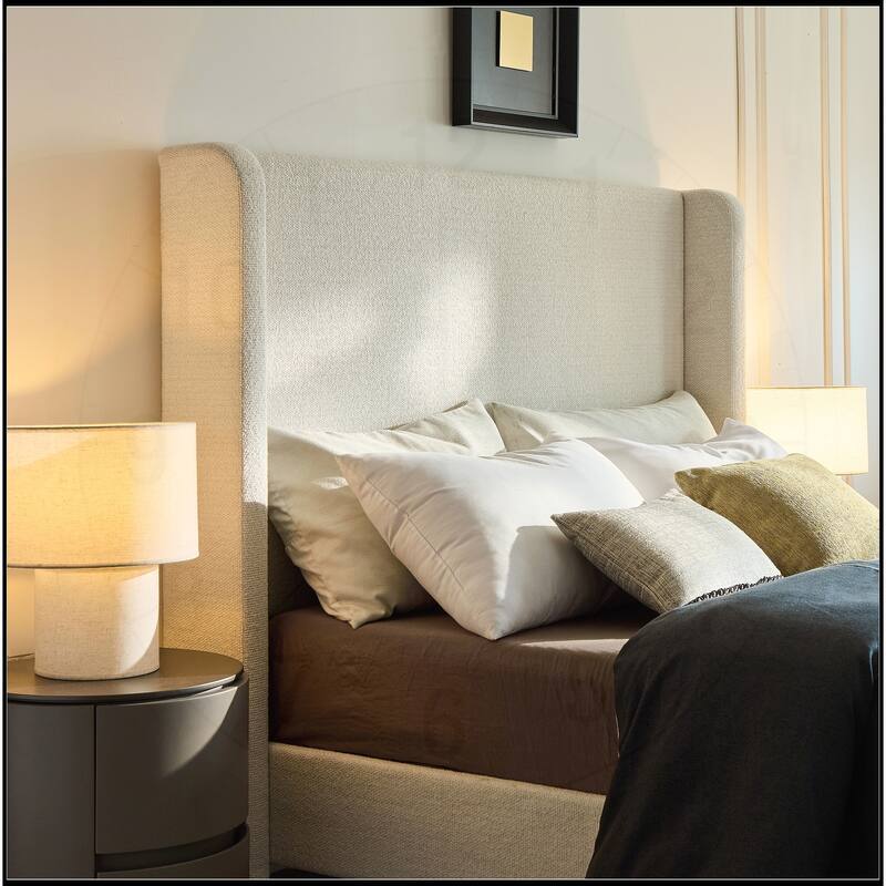 Harper Tall Headboard Upholstered Bed