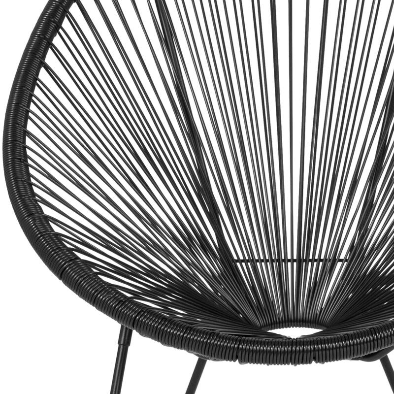 Rattan/ Bungee Papasan Lounge Chair