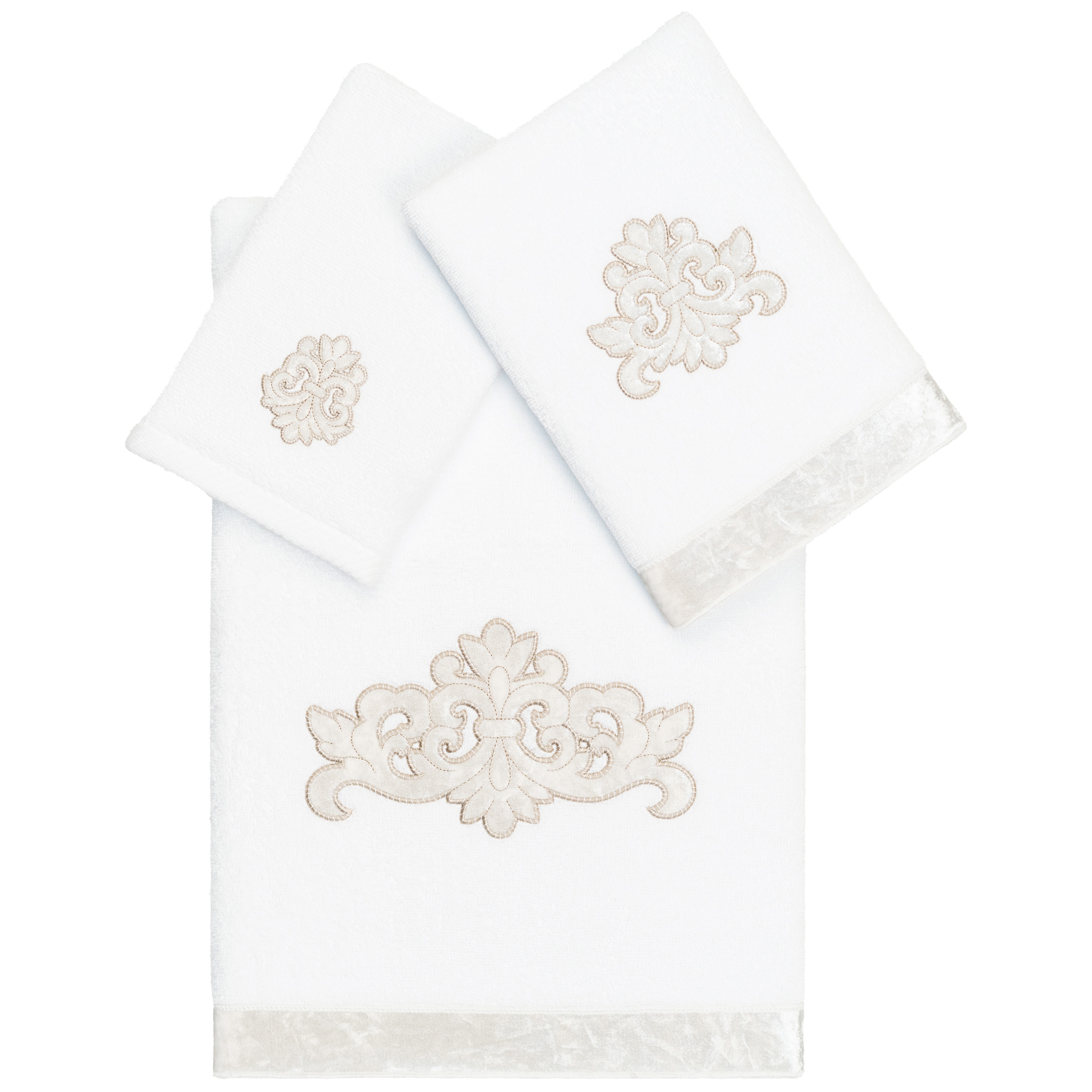 Authentic Hotel and Spa Turkish Cotton May 3 PC Towel Set