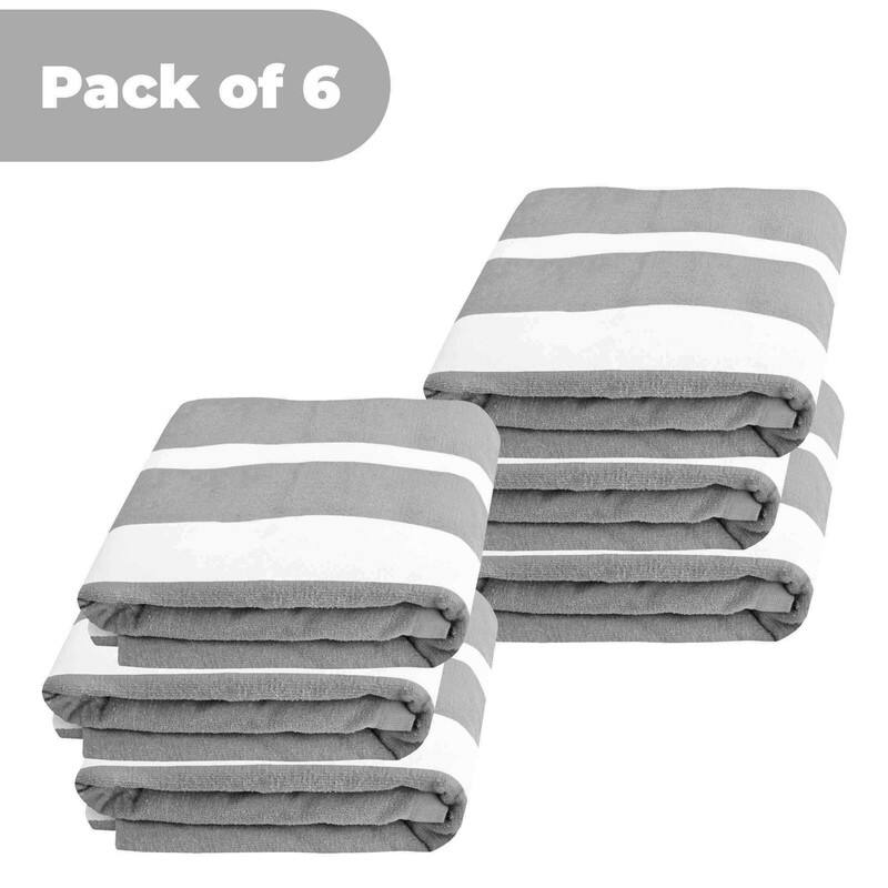 Superior Cabana Cotton Towel/ Chaise Lounge Chair Cover