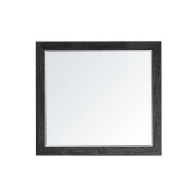 Spencer 48" Bathroom/Vanity framed Wall Mirror in Suede Elegant Grey - 40 inches