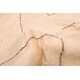 preview thumbnail 3 of 7, ECARPETGALLERY Hand-knotted Pak Finest Marrakesh Cream Wool Rug - 6'10 x 9'10