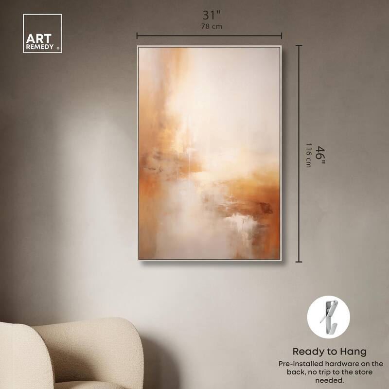 Dusky Dunes Canvas by Art Remedy