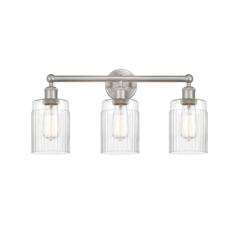 Innovations Lighting 616-3W-12-23 Hadley Vanity Hadley 3 Light 23" - Brushed Satin Nickel / Clear