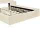 preview thumbnail 31 of 34, Full Velvet Platform Bed with Lateral Storage and Cushioned Compartments